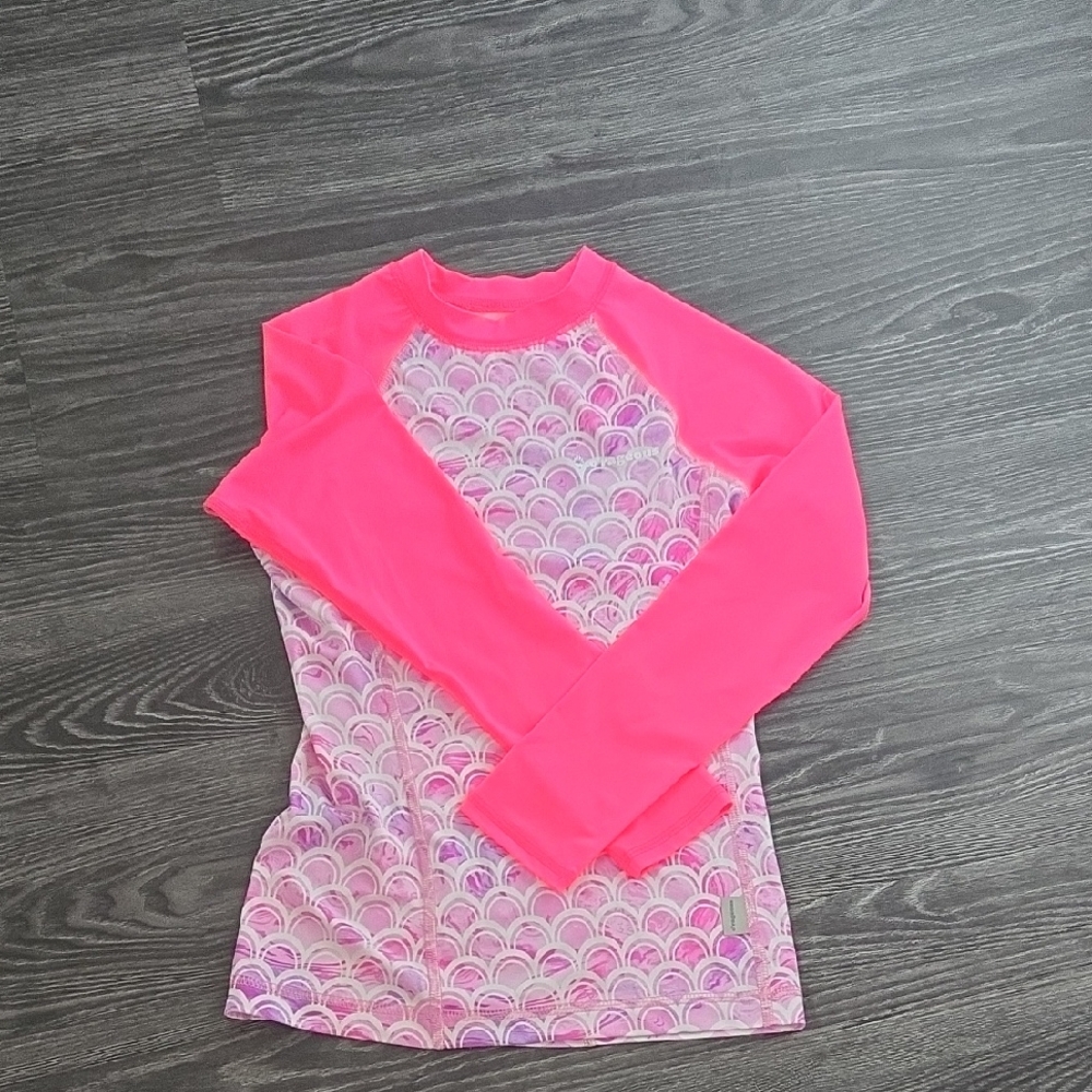 Pink and Purple Long Sleeve Rashgaurd